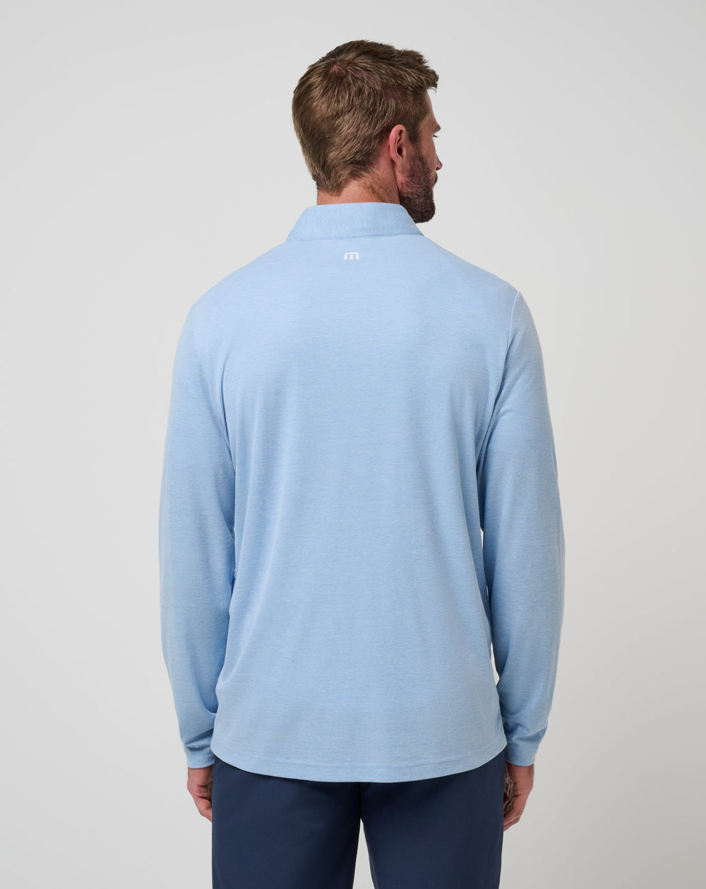 Heather Blue Travis Mathew UCLA Time To Tailgate Quarter Zip