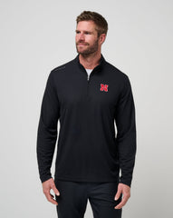 Black Travis Mathew Nebraska Time To Tailgate Quarter Zip