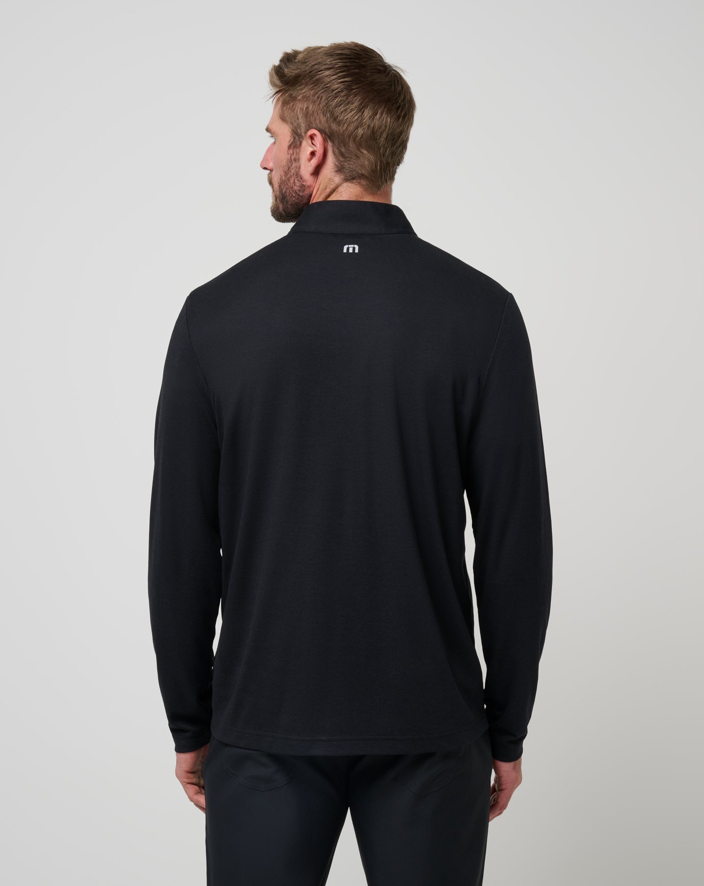 Black Travis Mathew Nebraska Time To Tailgate Quarter Zip