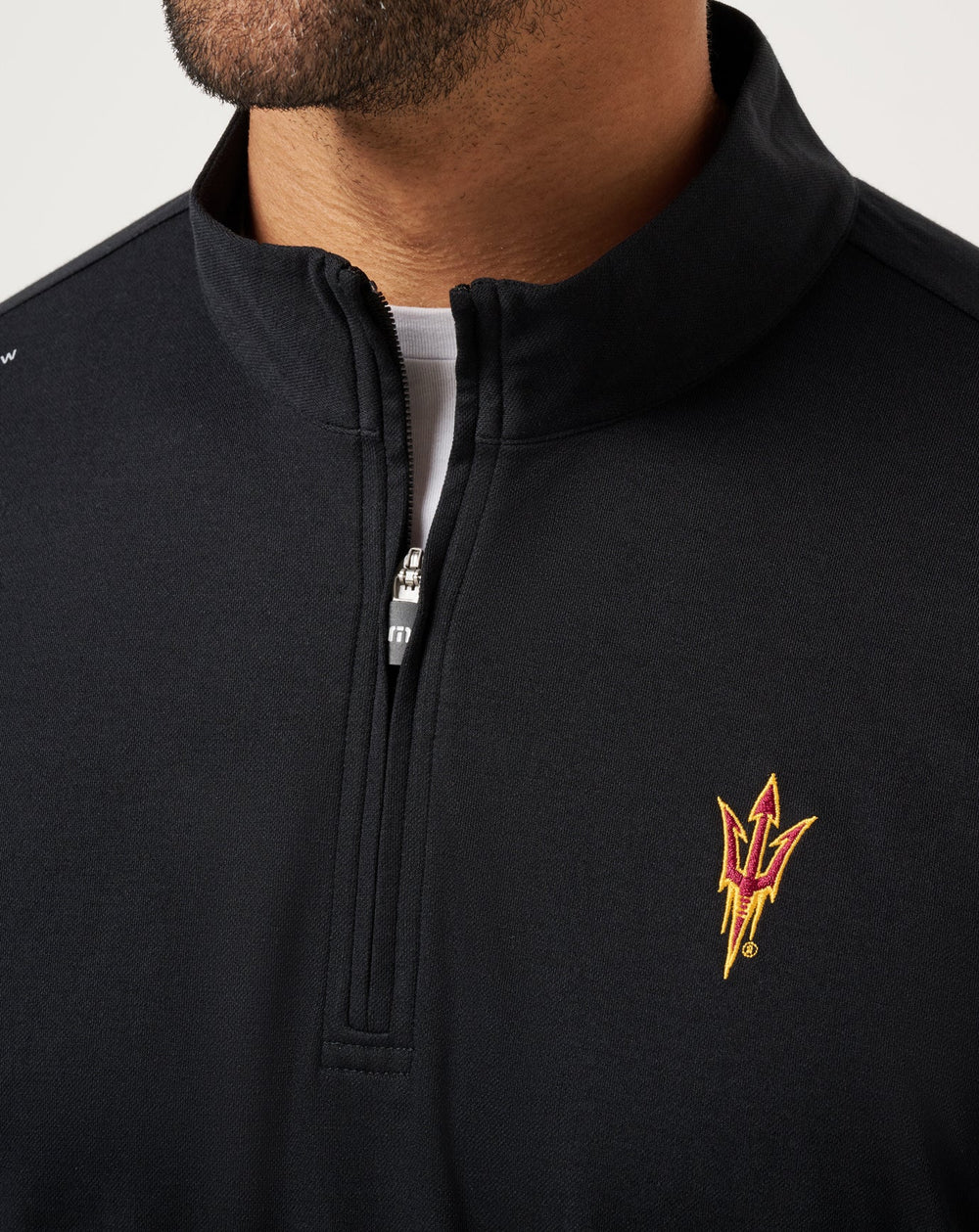 Black Travis Mathew ASU Time To Tailgate Quarter Zip