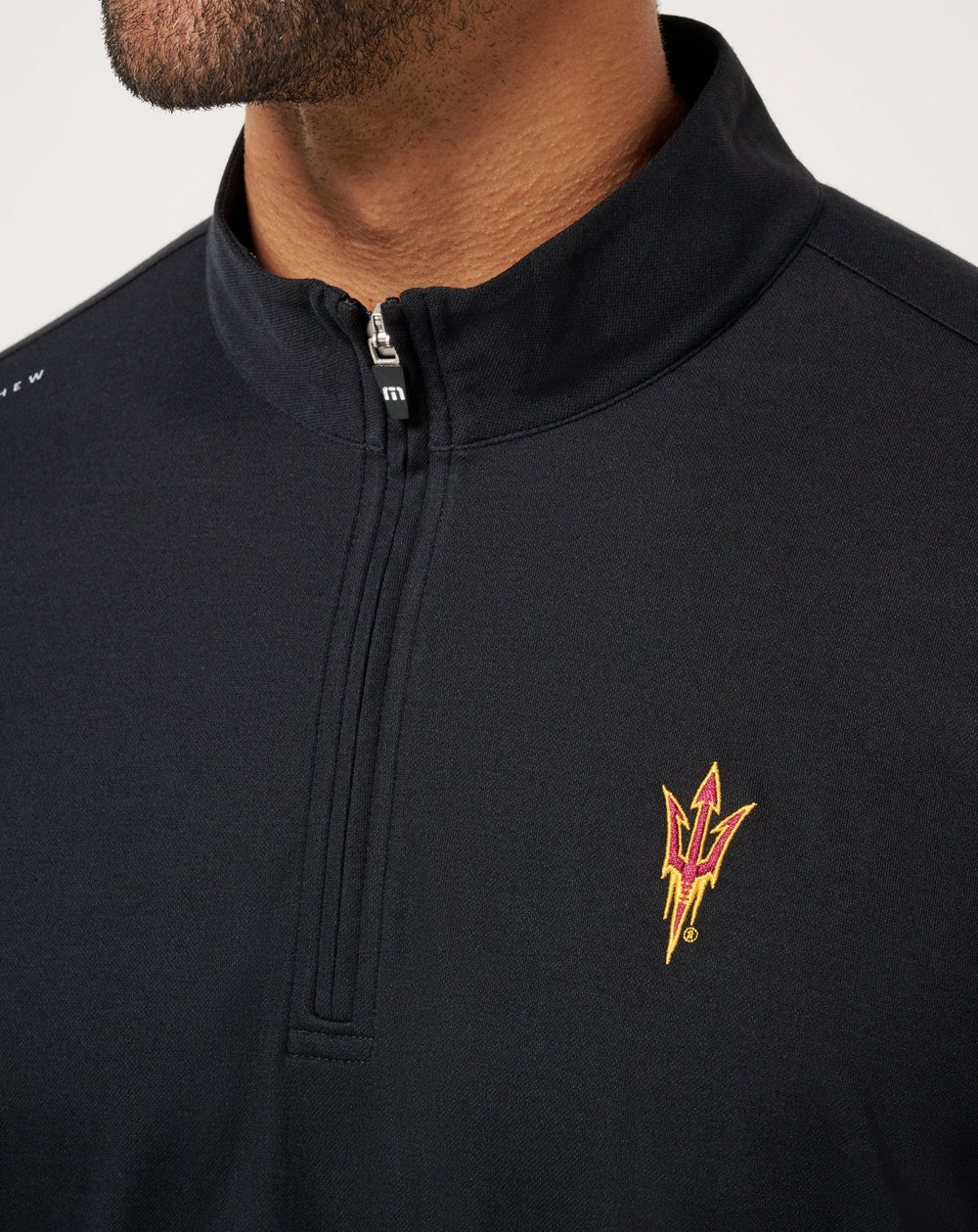 Black Travis Mathew ASU Time To Tailgate Quarter Zip