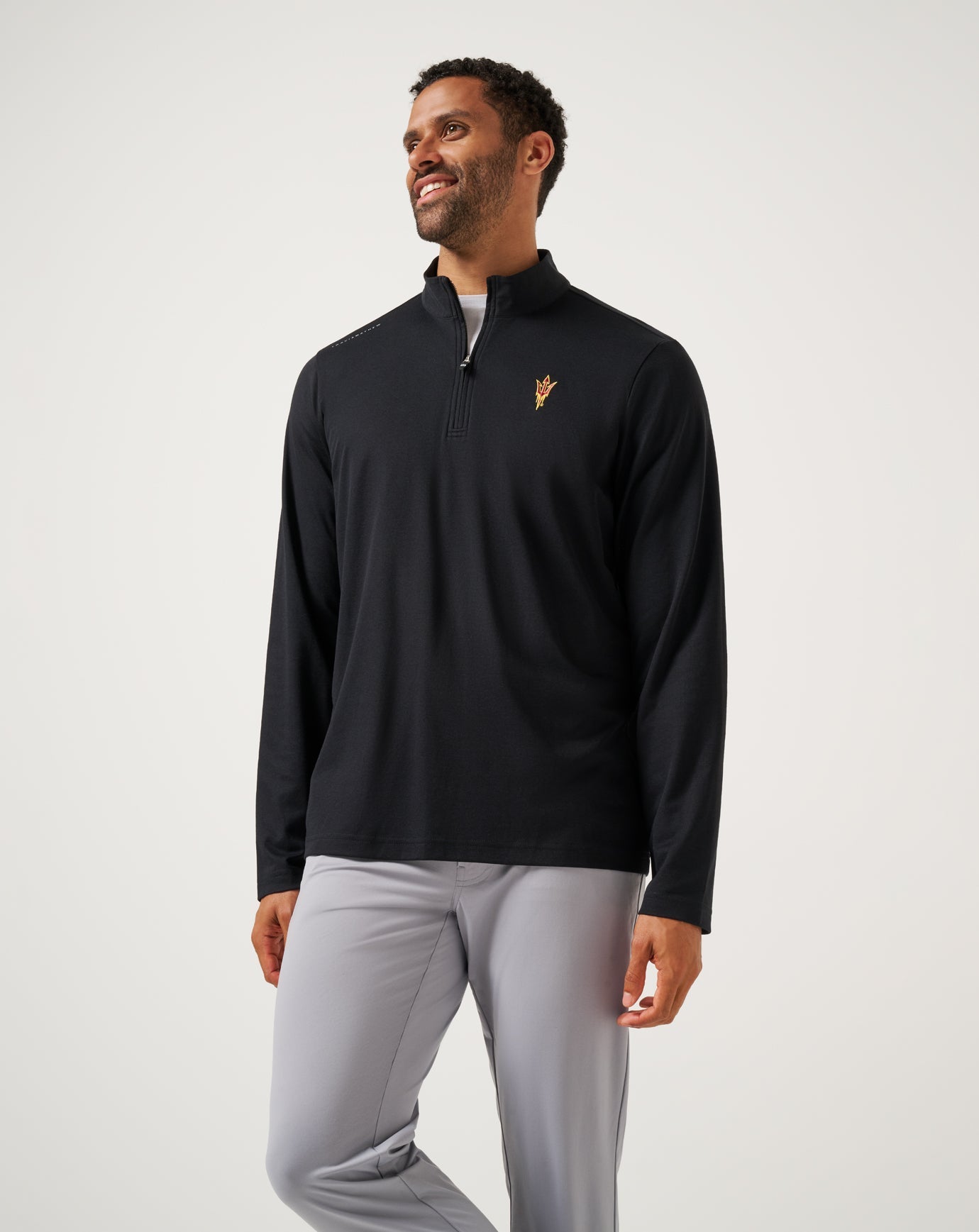 Black Travis Mathew ASU Time To Tailgate Quarter Zip