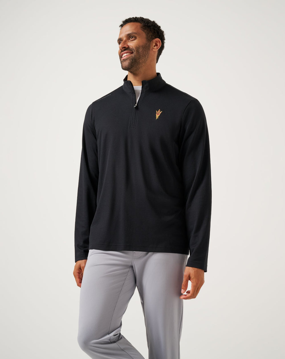 Black Travis Mathew ASU Time To Tailgate Quarter Zip