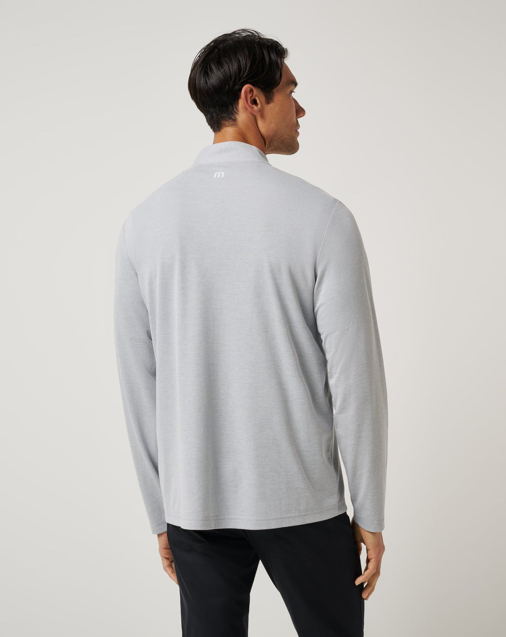 Heather Grey Travis Mathew ASU Time To Tailgate Quarter Zip