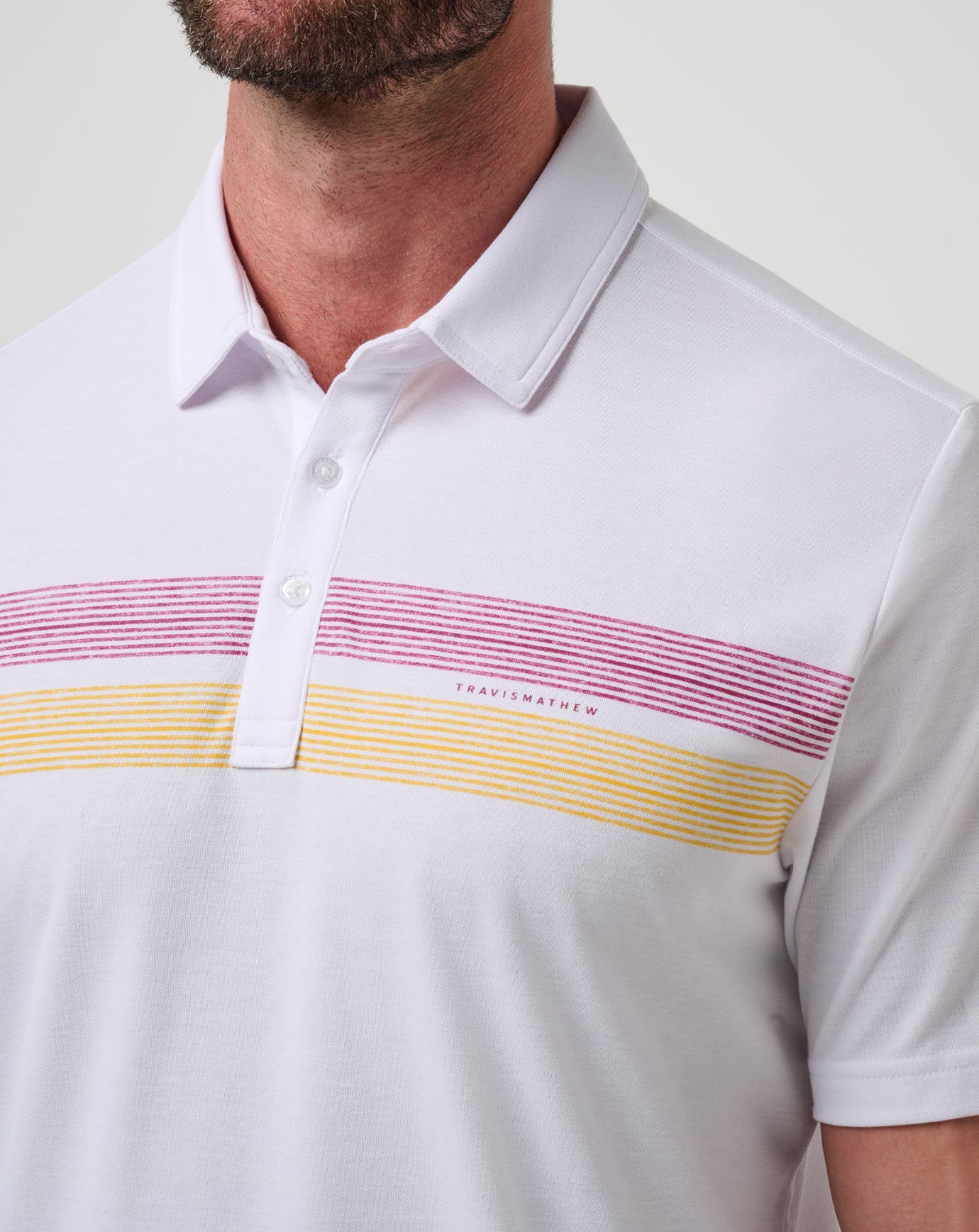 White/Maroon Travis Mathew ASU Top Recruit Polo