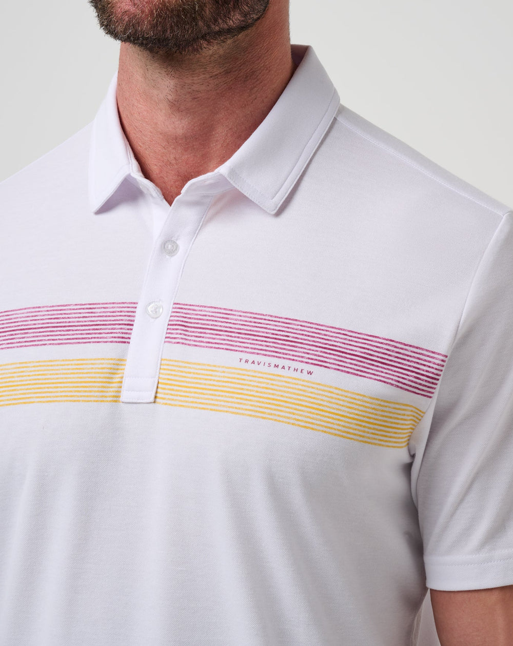 White/Maroon Travis Mathew ASU Top Recruit Polo