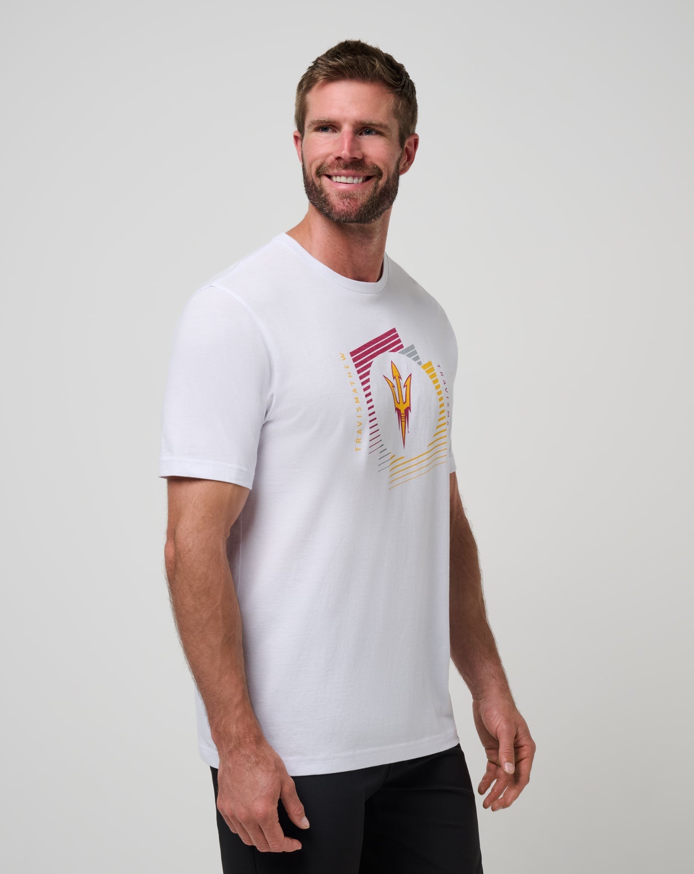 White Travis Mathew ASU Underdogs Tee