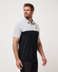 Heather Grey/Black Travis Mathew ASU Drop Back Polo
