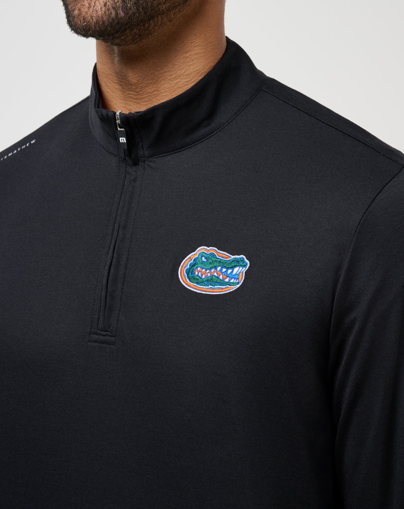 Black Travis Mathew Florida Time To Tailgate Quarter Zip