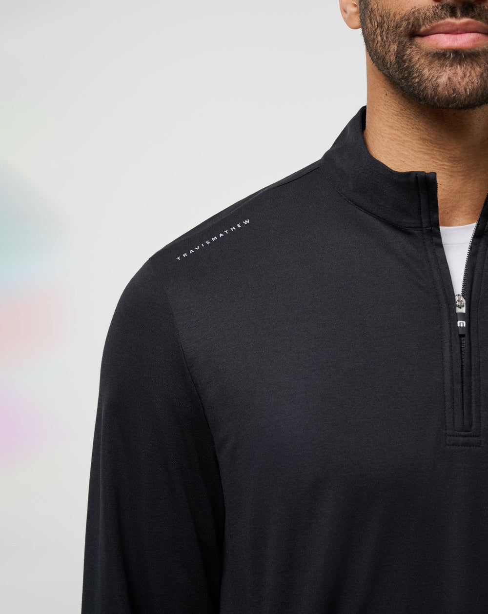 Black Travis Mathew Florida Time To Tailgate Quarter Zip