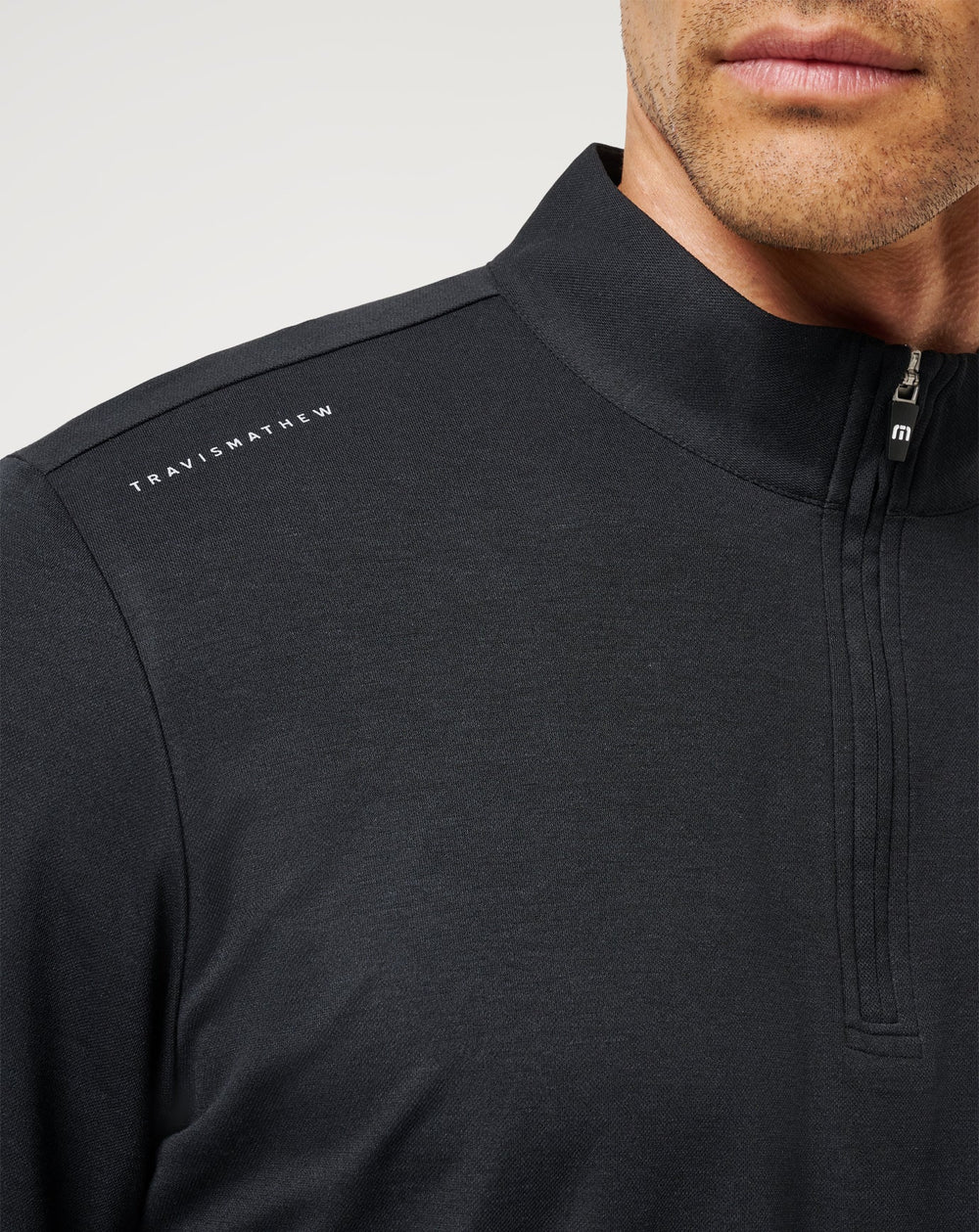 Black Travis Mathew UT Austin Time To Tailgate Quarter Zip