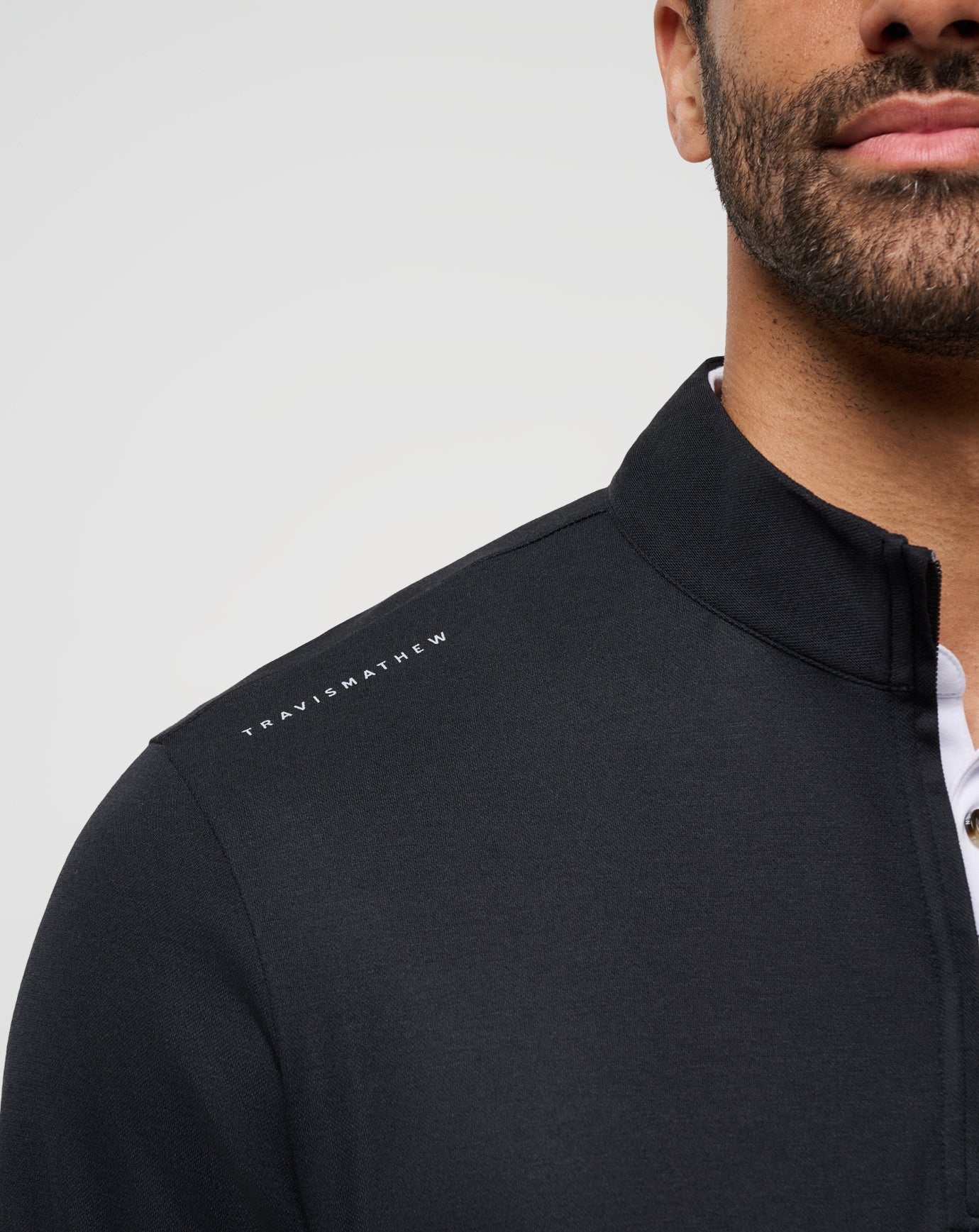 Black Travis Mathew Utah Time To Tailgate Quarter Zip