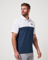White/Navy Travis Mathew PSU Drop Back Polo