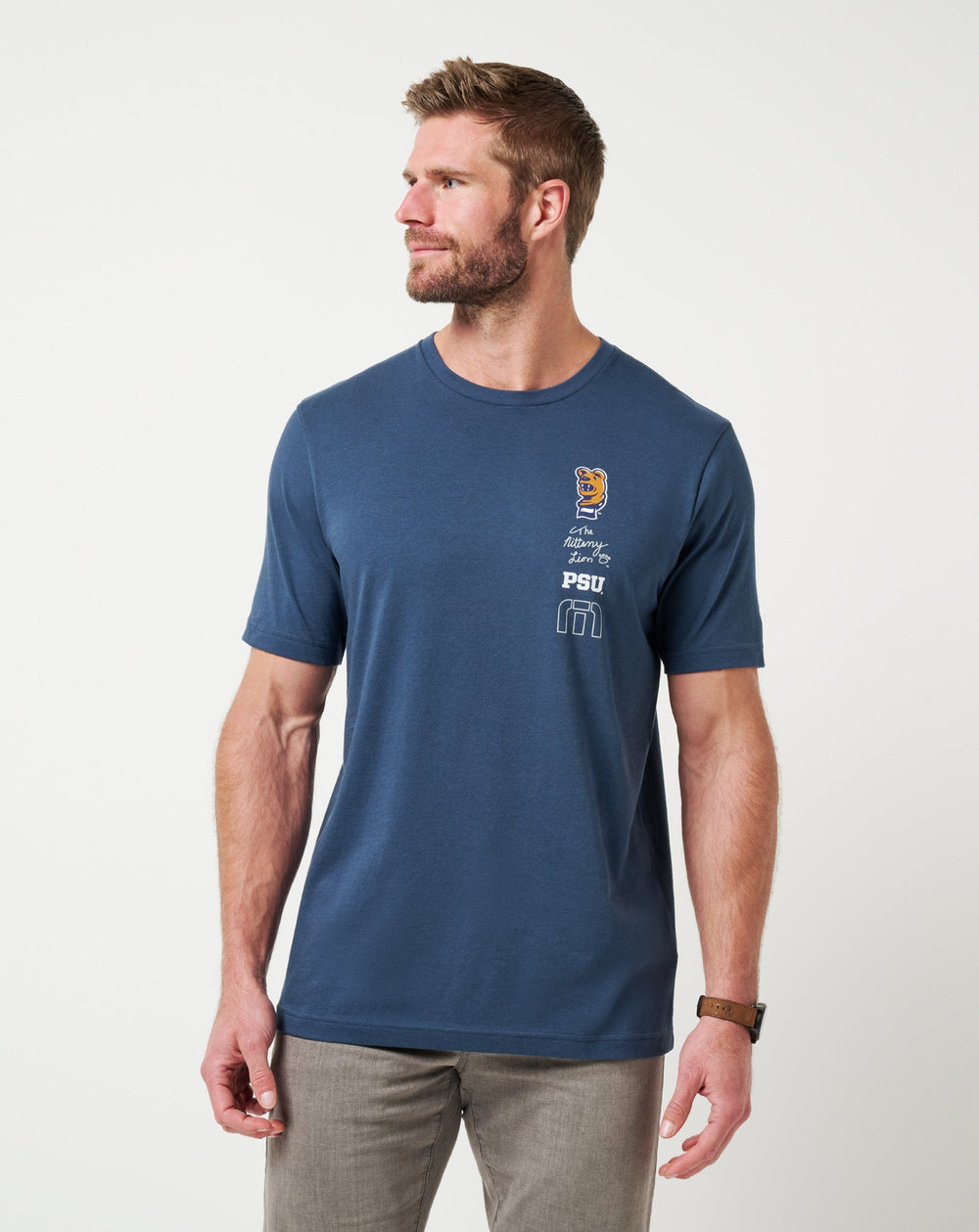 Navy Travis Mathew PSU Playoffs 2.0 Tee