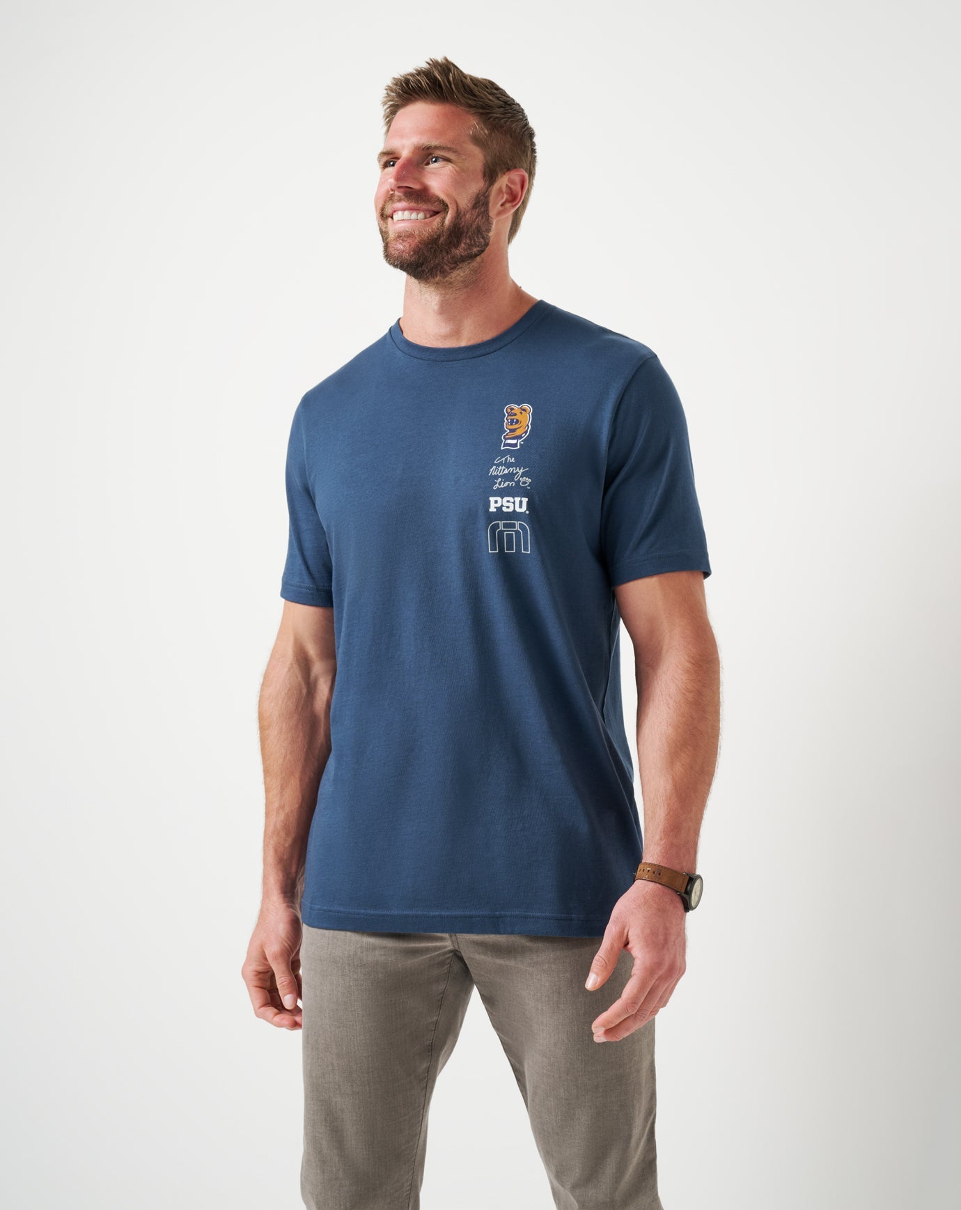 Navy Travis Mathew PSU Playoffs 2.0 Tee