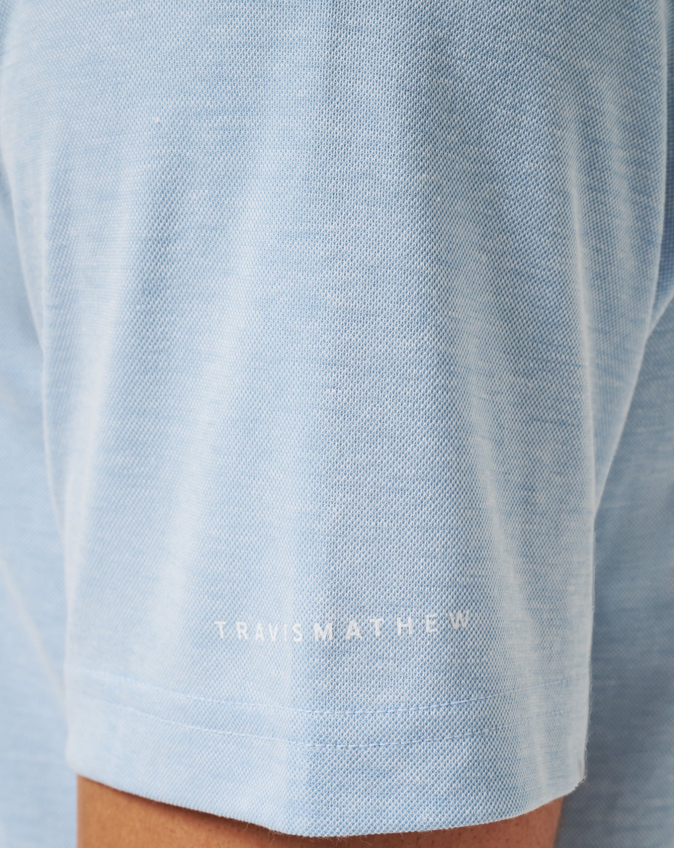 Heather Blue Travis Mathew UT Austin School Pride Polo