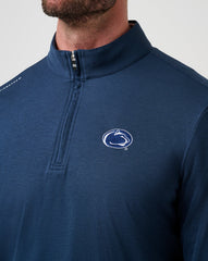 Navy Travis Mathew PSU Time To Tailgate Quarter Zip