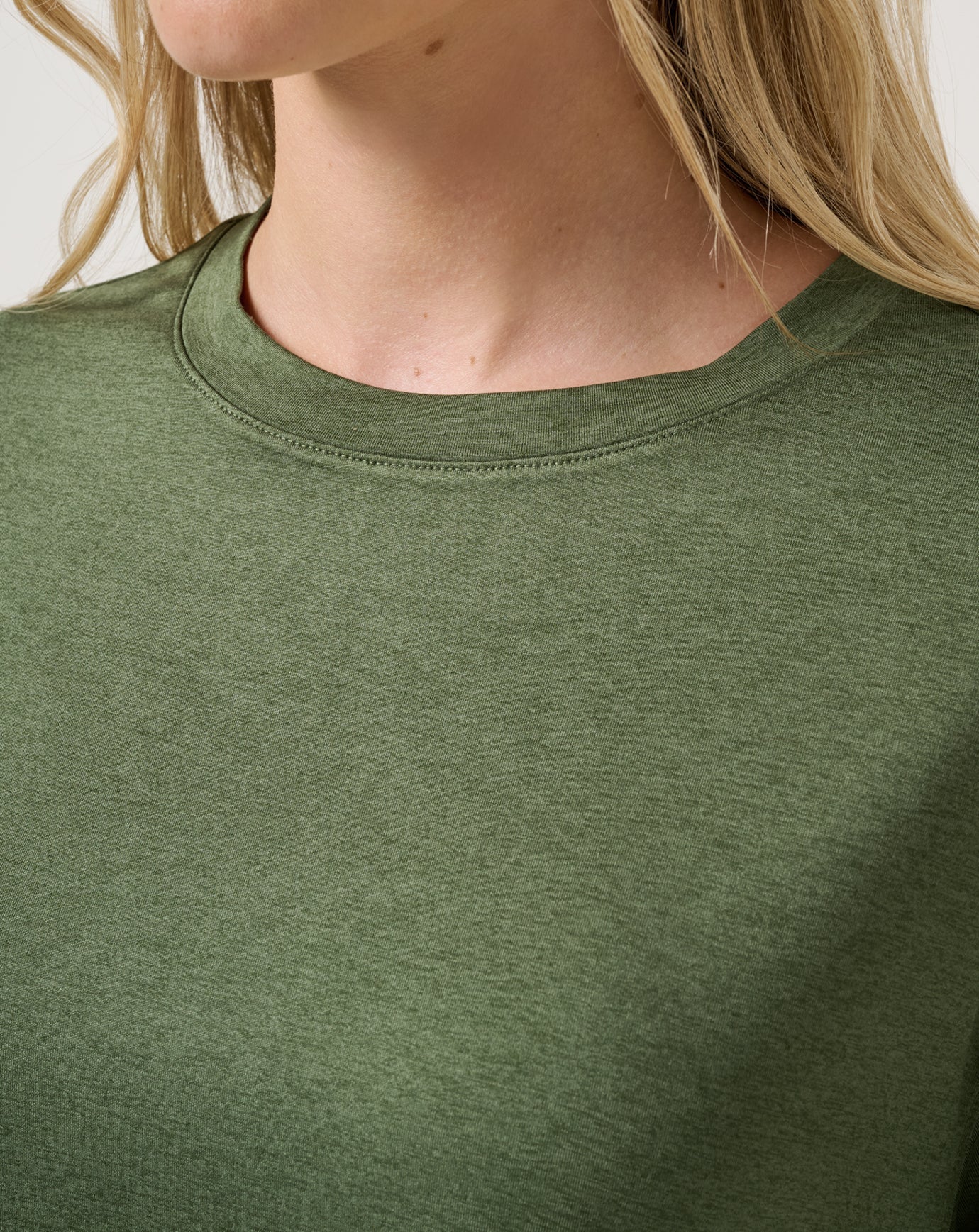 Heather Bronze Green Travis Mathew Always Forever Tee