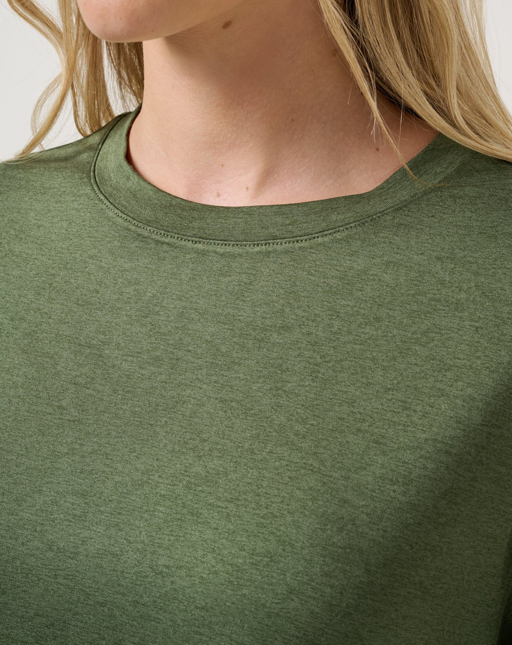 Heather Bronze Green Travis Mathew Always Forever Tee