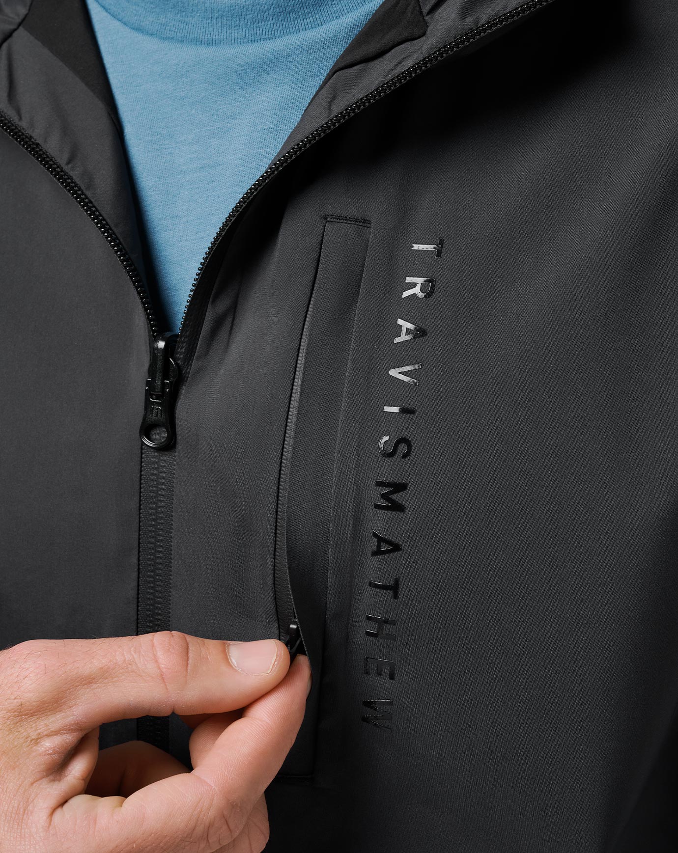 Black Travis Mathew Shore Side Full Zip