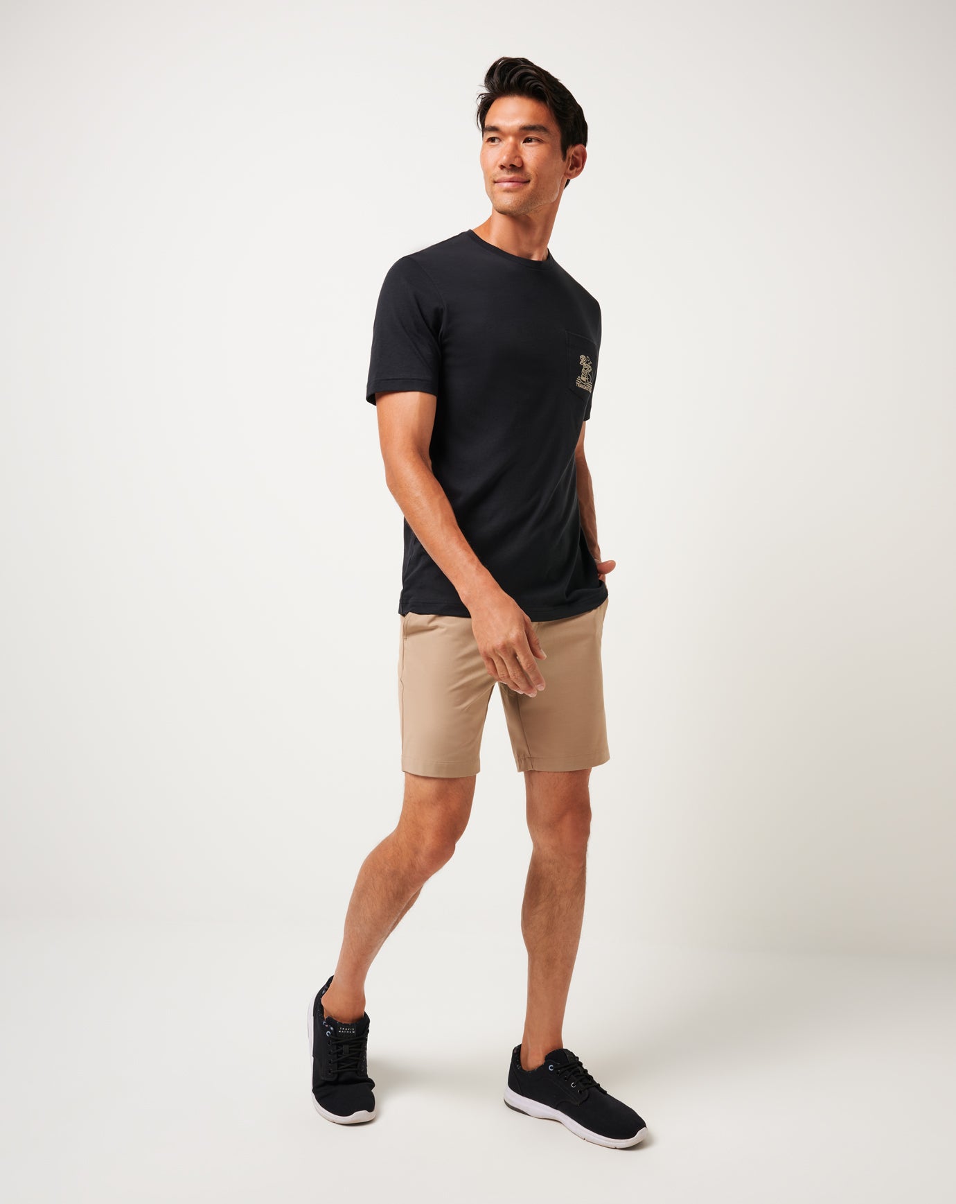 Black Travis Mathew Lost Cave Pocket Tee