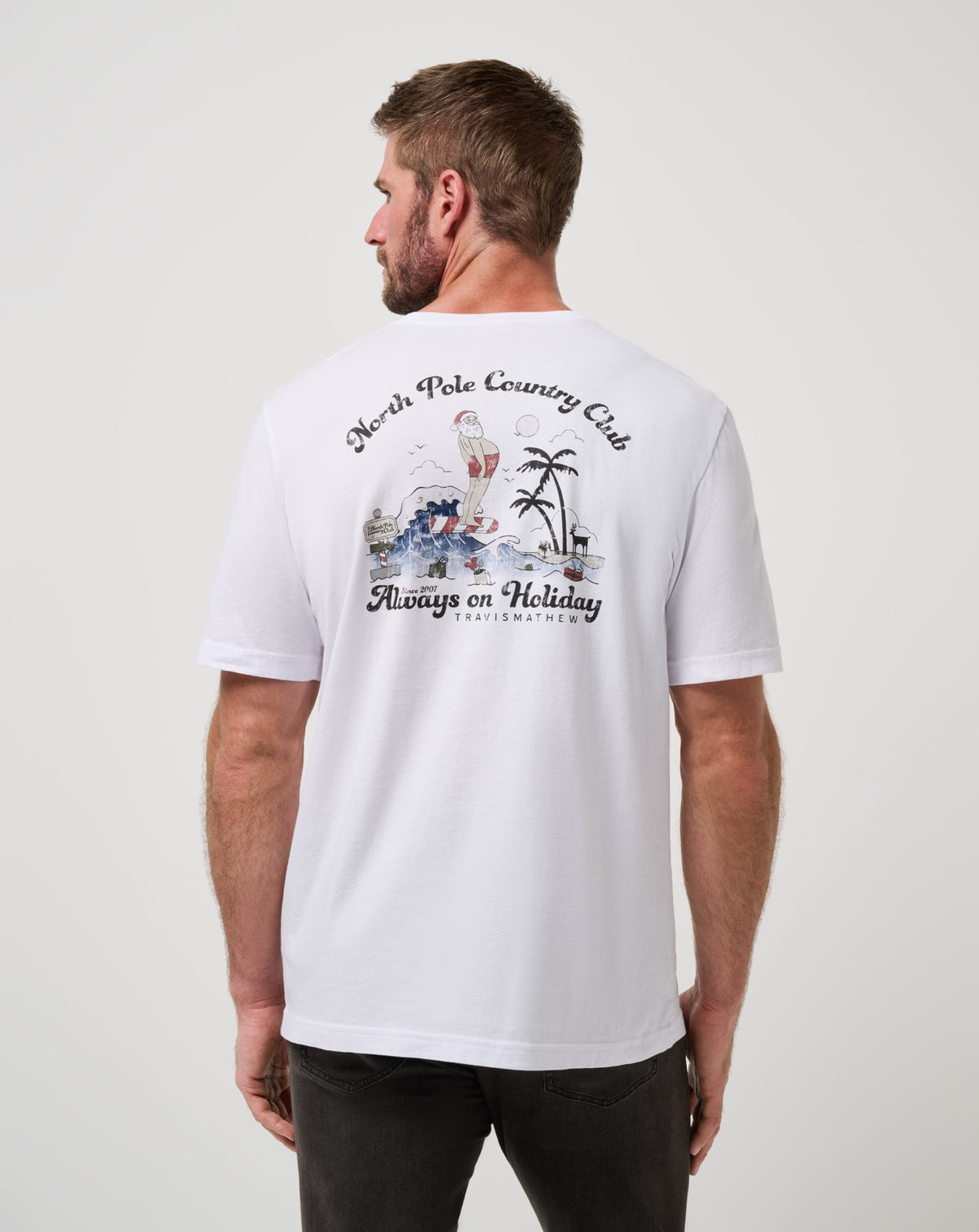White Travis Mathew Holly Jollies Tee