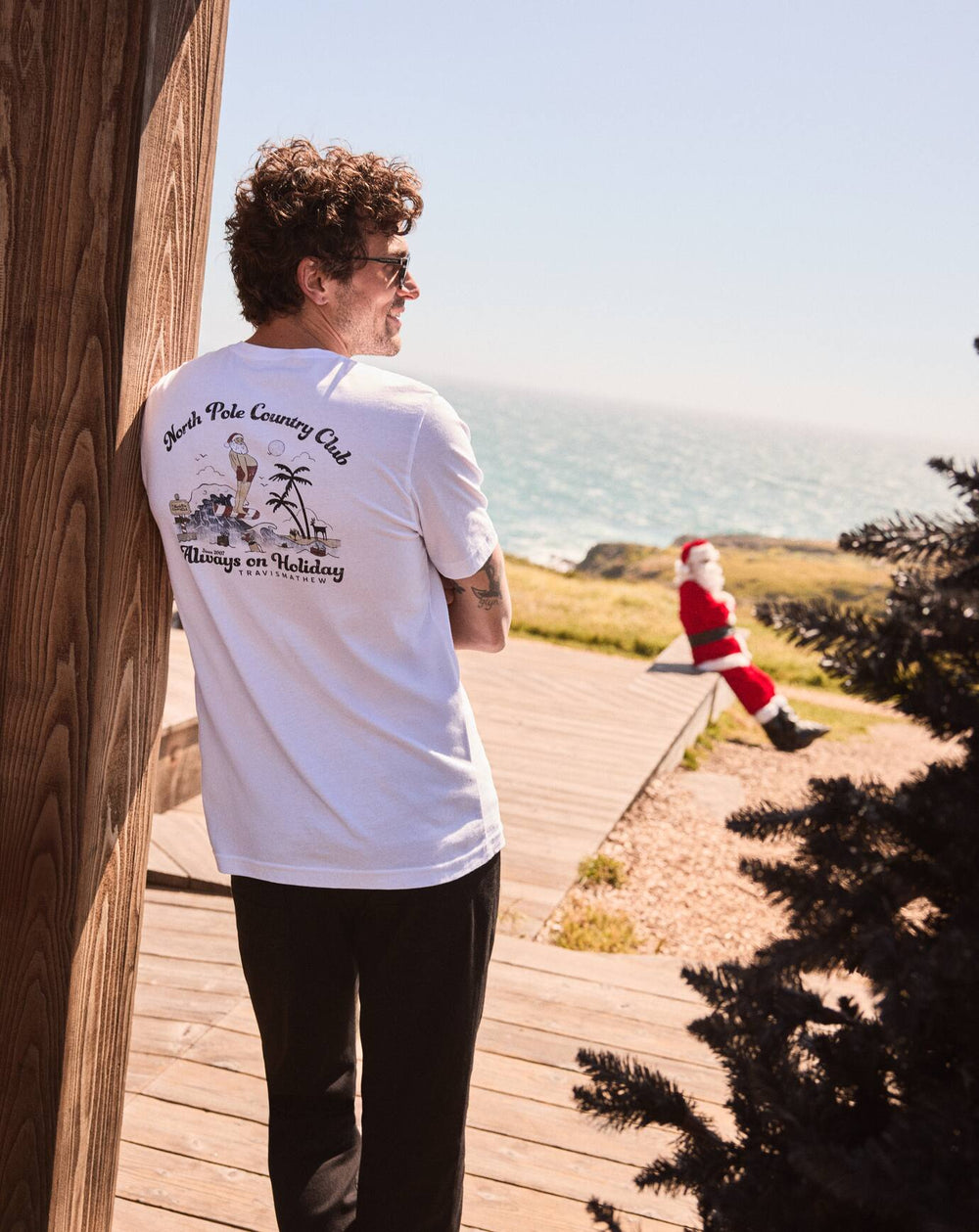 White Travis Mathew Holly Jollies Tee
