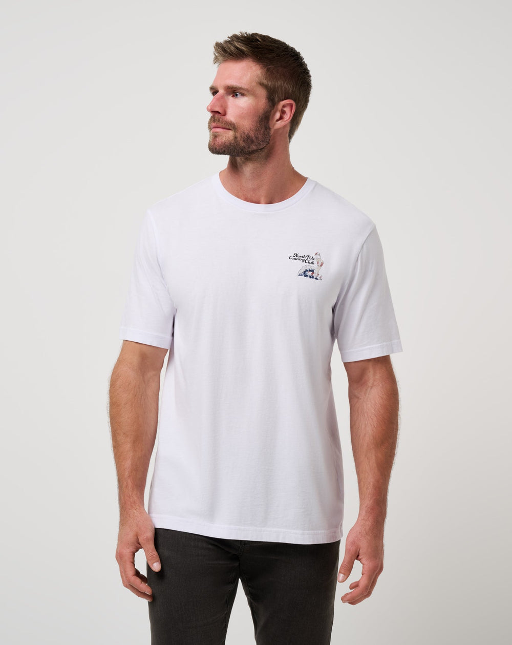 White Travis Mathew Holly Jollies Tee