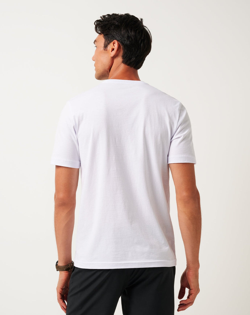 White Travis Mathew Worth A Shot Tee