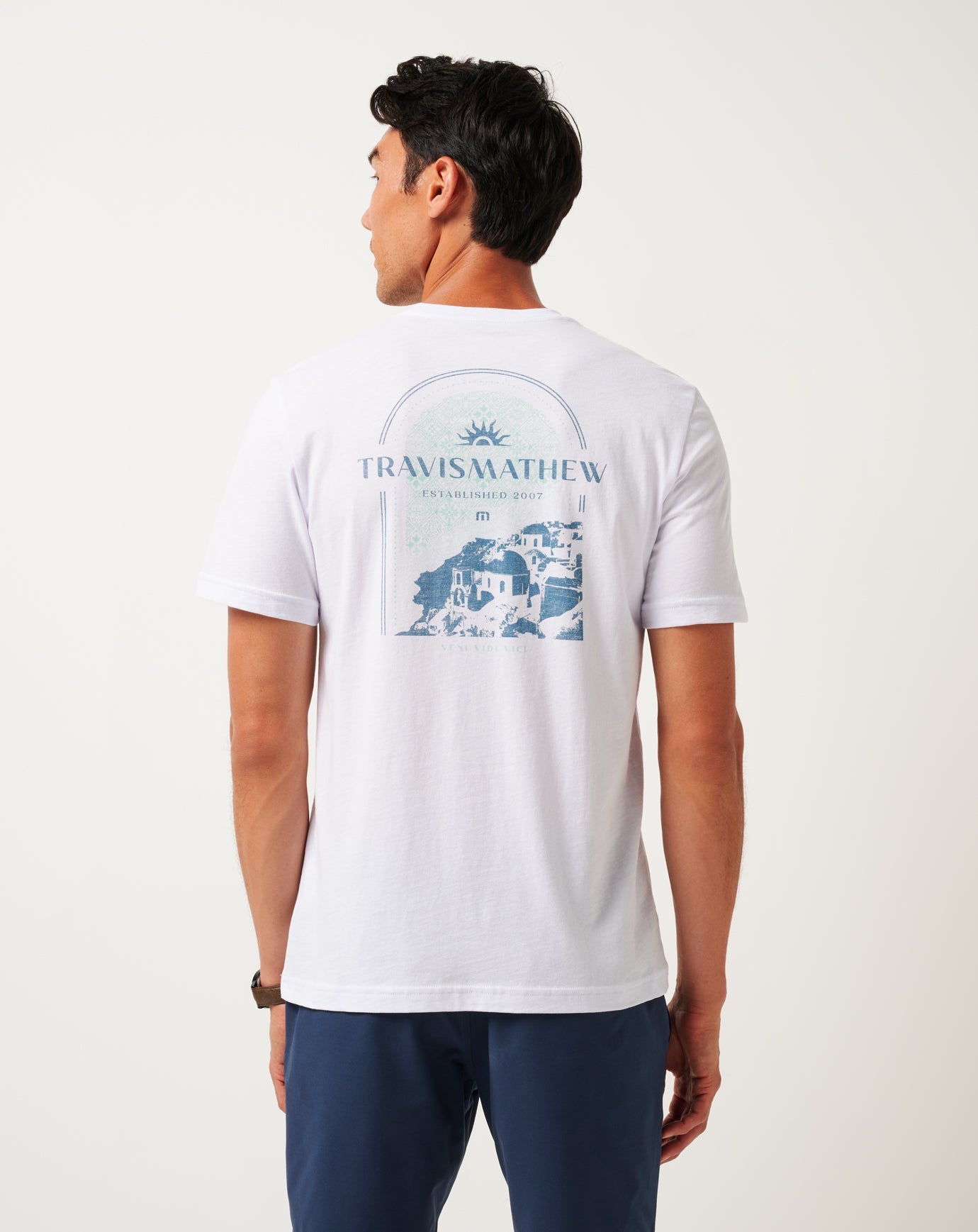 White Travis Mathew Acropolis Tee