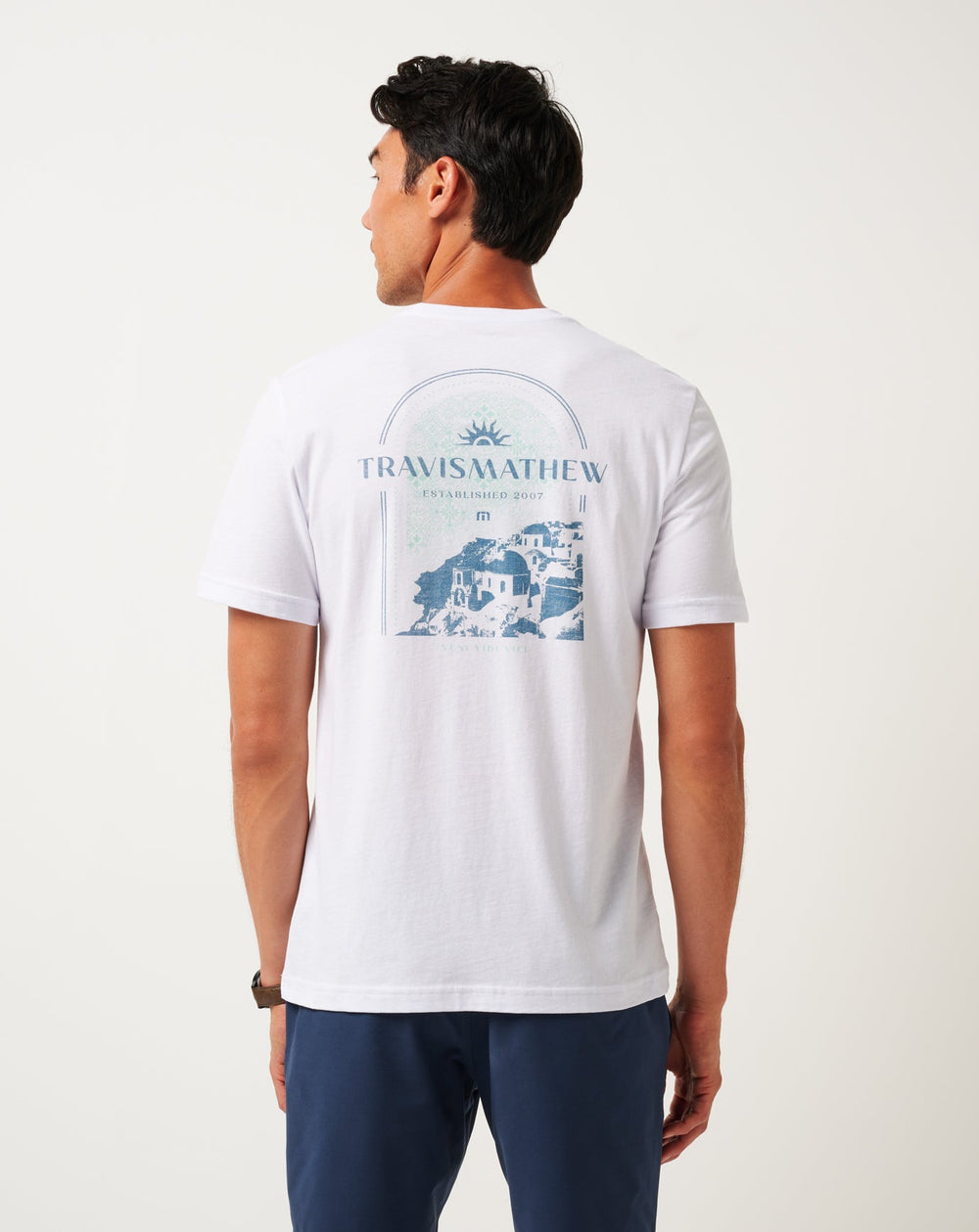 White Travis Mathew Acropolis Tee