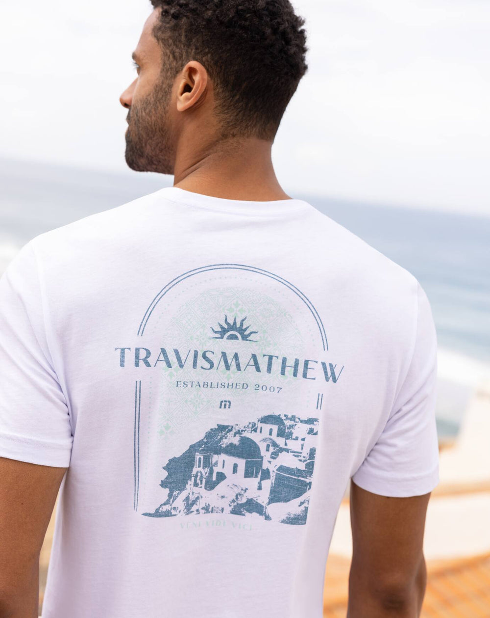 White Travis Mathew Acropolis Tee
