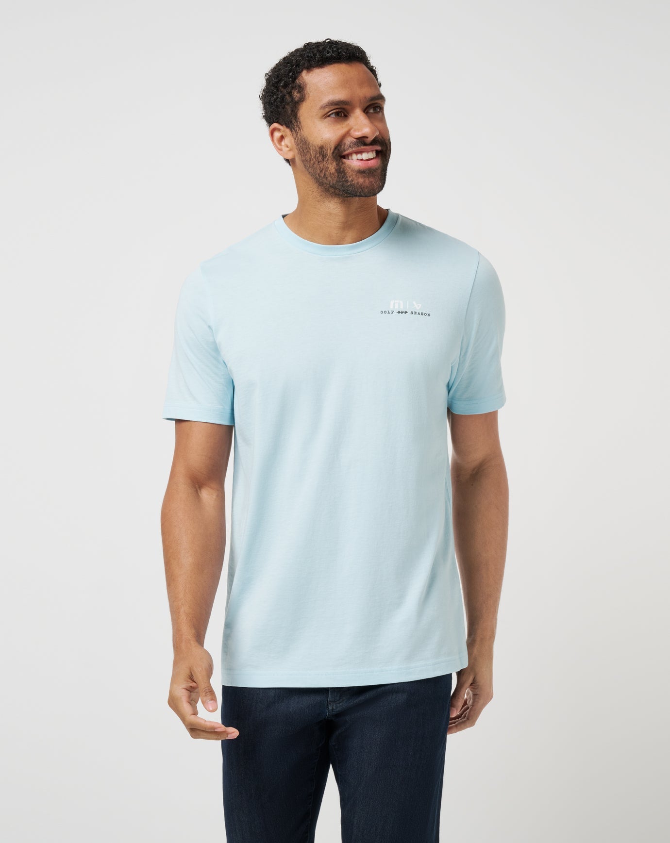 Cory Blue Travis Mathew Maple Tree Tee