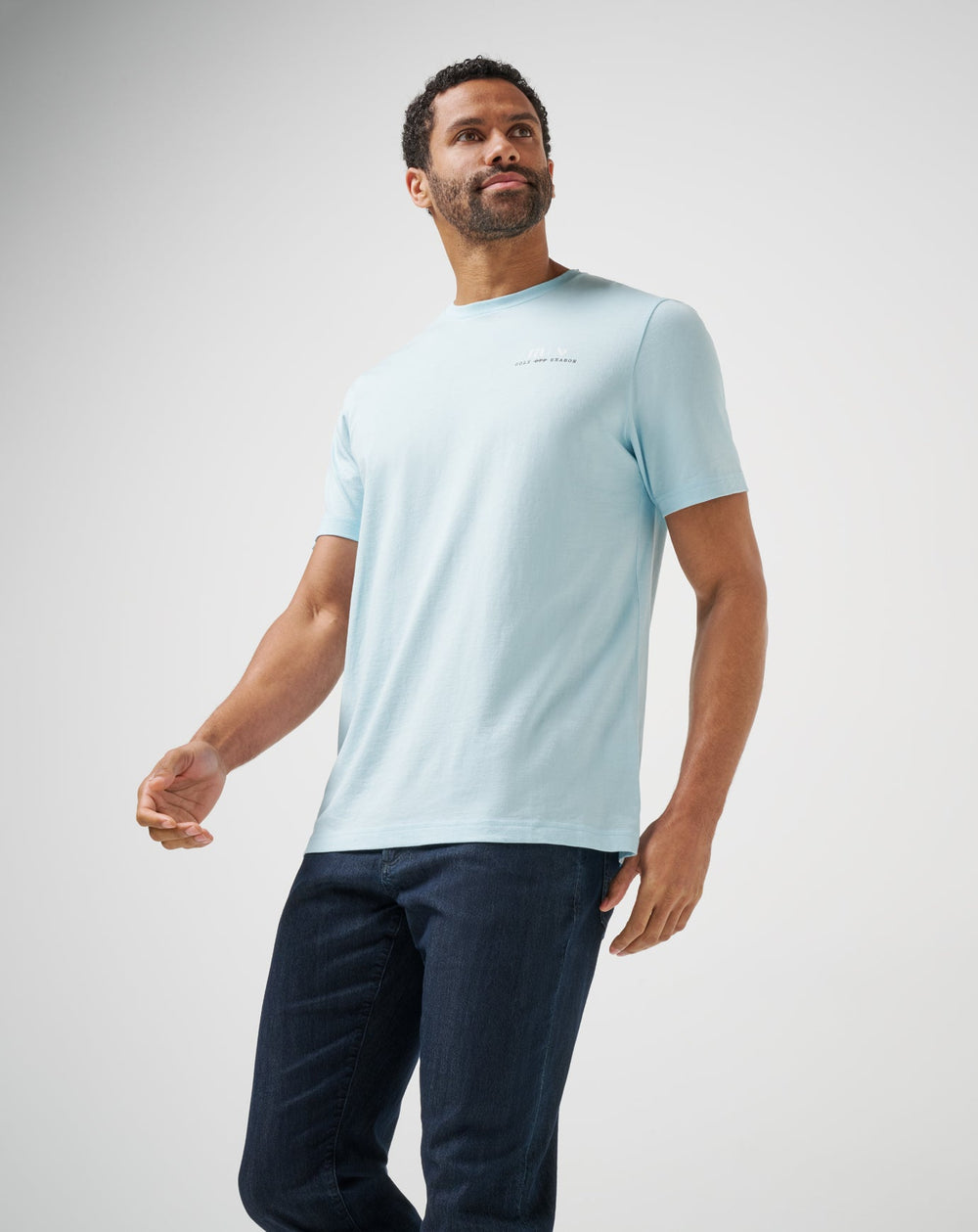 Cory Blue Travis Mathew Maple Tree Tee