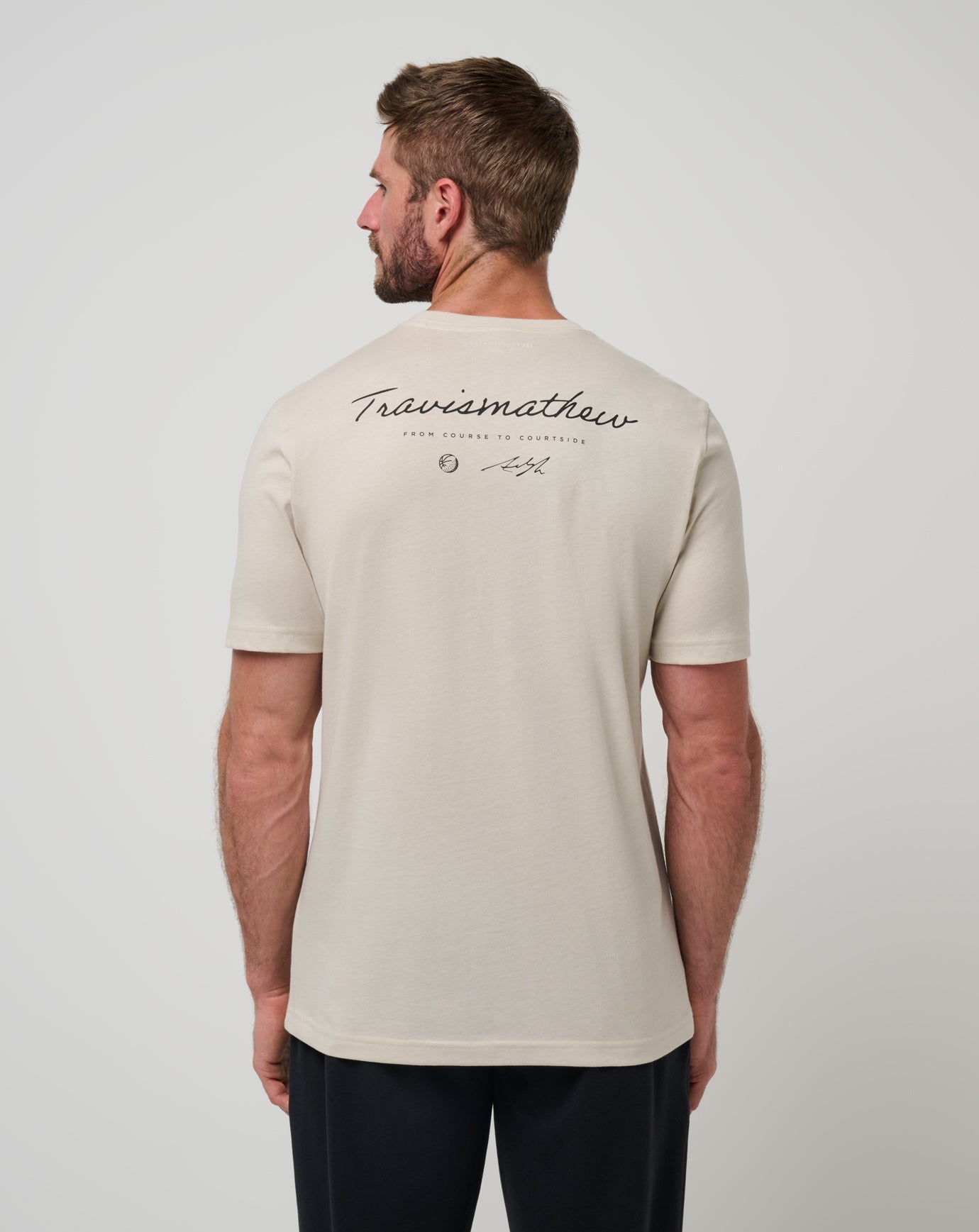 Italian Sand Travis Mathew Shot Maker Tee