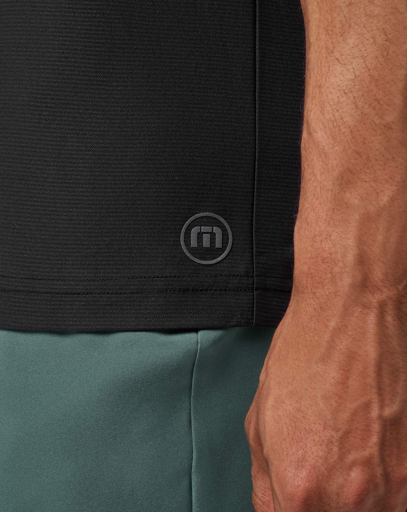 Black Travis Mathew First Day Active Tee