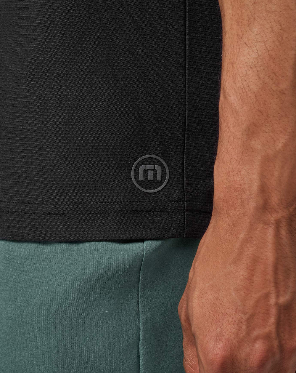 Black Travis Mathew First Day Active Tee